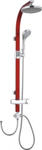 BS210 Red Shower Set